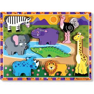 Melissa & Doug Puslespil Zoo 8 Brikker