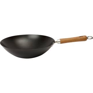 Kulstål wok 30 cm.