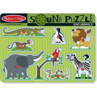 Melissa & Doug Zoo Animals Sound Puzzle