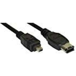 FireWire 400 kabel, 4 - 6 polet | 1,8 meter | PRIS-MATCH