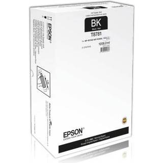 Sort blækpatron - Epson T8781 - 1206,2 ml