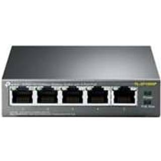 TP-Link TL-SF1005P 5-Port 10/100Mbps Desktop Switch with 4-Port PoE+ (58W)