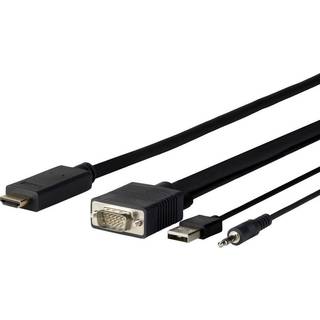 VIVOLINK Pro VGA + Audio to HDMI 1M