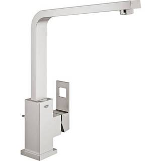 Grohe Eurocube køkkenarmatur i steel med L-tud