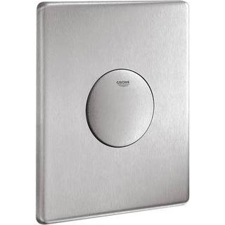 Grohe Skate Betj.plade rustfri til lodret montage 156x197 mm.