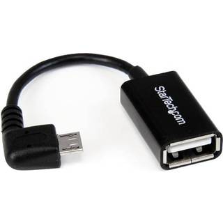 StarTech.com Right Angle Micro USB to USB OTG Host Adapter