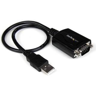 StarTech.com ICUSB232PRO USB to RS232 Serial DB9 Adapter Cable with COM Retention