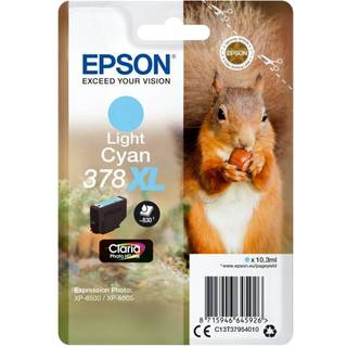 Epson Blæk Ljus Cyan 10.3ml 378xl - Xp-15000/xp-8500/xp-8505