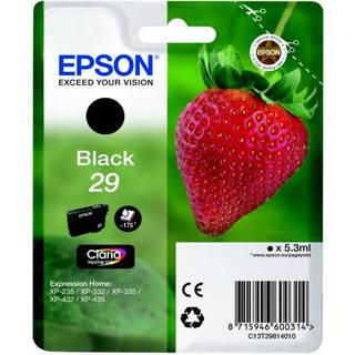 Epson Epson 29 Blækpatron sort T2981