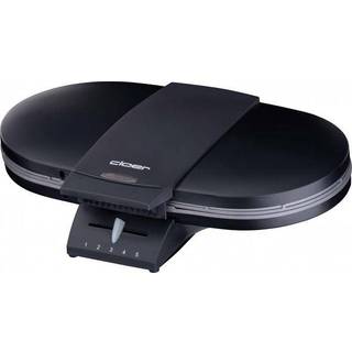 Cloer 1320 vaffeljern 2 vaffel/vafler Sort