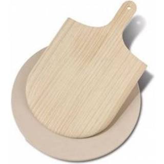 Pizzasten med spade 37,5 cm.