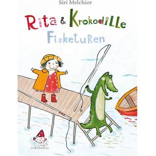 Rita og Krokodille. Fisketuren - Lyt&læs