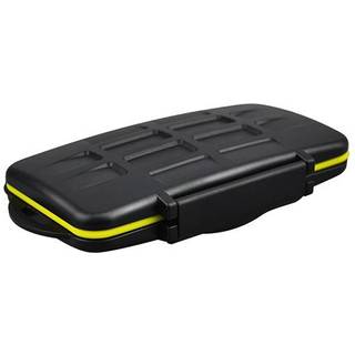 JJC MC-SD6CF3 Robust vandt?t hukommelseskortkasse passer til 3x CF / 6x SD-kort sort