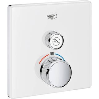 Grohe GRT SmartControl term. glas firkant. 1SC Moon White, Yang White