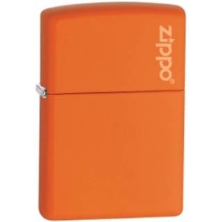 Zippo 231ZL ORANGE med Zippo logo - Zippo lighter