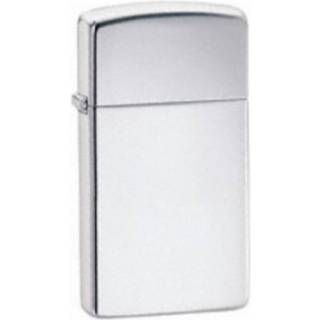 Zippo lighter - Slim High Polish Chrome med gratis gravering