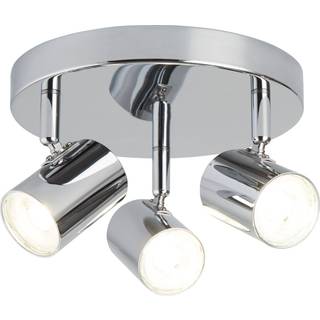 Rollo LED-loftlampe, 3 lyskilder, krom
