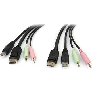 StarTech.com 4-in-1 USB DisplayPort KVM