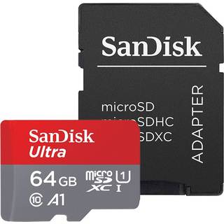 SANDISK MicroSDXC Ultra 64GB 100MB/s UHS-I Adapter