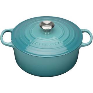 Le Creuset støbejernsgryde 26 cm caribbean