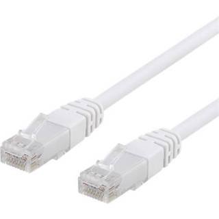 Epzi U/utp Cat6 Patch Cable, Cca, 0.3m, 250mhz, White - Ledning