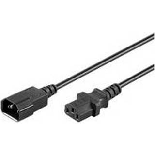 MICROCONNECT Power Cord C13 - C14 5m black