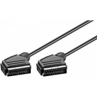 Pro Scart connection cable nickel plated ø 7 mm