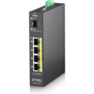 ZyXEL RGS100-5P 5-port GbE Unmanaged PoE Switch