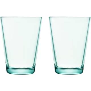 Iittala Kartio drikkeglas 40 cl 2 stk vandgrøn