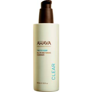 Ahava Ansigtspleje Time To Clear All in One Toning Cleanser 250 ml (548,00 kr / 1 l) - 250 ml