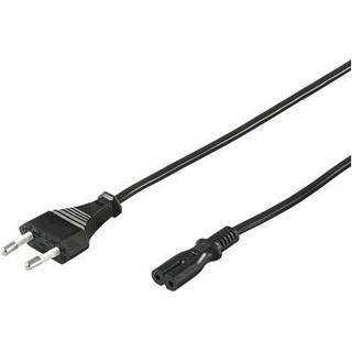 MICROCONNECT Power Cord Notebook 3m Black