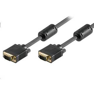 MICROCONNECT SVGA HD15 2m M-M w.ferrit core