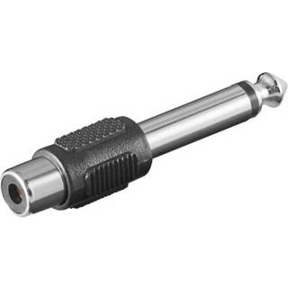 DELTACO 6,3 mm mono hane - hun RCA adapter