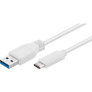 MICROCONNECT USB3.1 Gen1, 2m M-M White