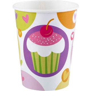 8 stk Papkrus - Cupcake 266ml