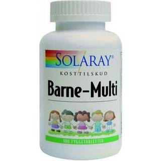 Solaray Barne-Multi tyggevitamin - 100 tyggetabletter