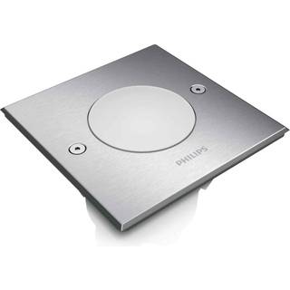 Crust recessed inox 1x3W 230V