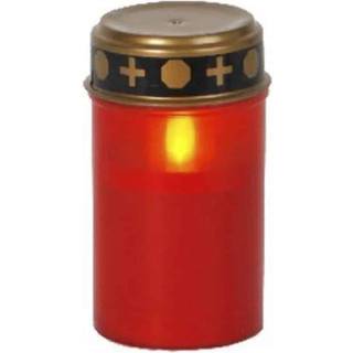 Star Trading - LED Grave Light Serene - 12 cm - Rød