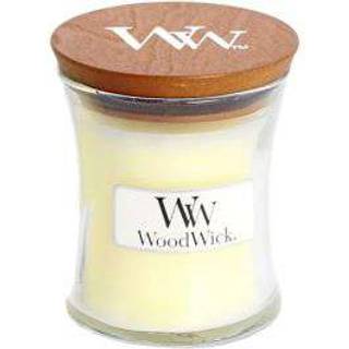 WoodWick Rumdufte Duftende stearinlys Linen Mini Jar 85 g (1.235,00 kr / 1 kg) - 85 g