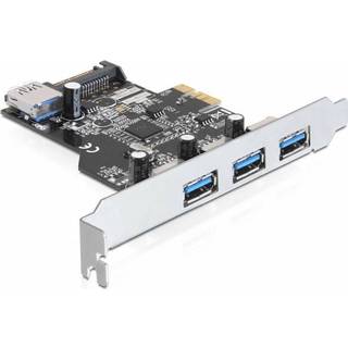 DeLOCK PCI Express Card > 3 x External + 1 x Internal USB 3.0