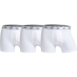 CR7 Cristiano Ronaldo 3-pak Men Trunk - White - Small * Kampagne *