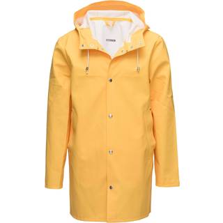 STUTTERHEIM Herren Regenmantel gelb unifarben