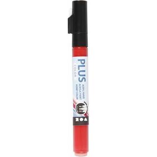 Plus Color Tusch - Crimson Red, 5,5 ml, 1-2 mm