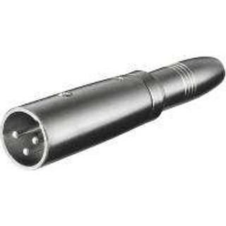 Adapter XLR-han til 6,3 mm-hun