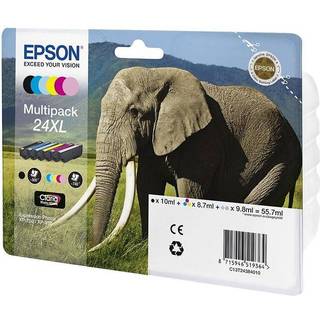 EPSON T2438 Multipack 6-colours w/alarm