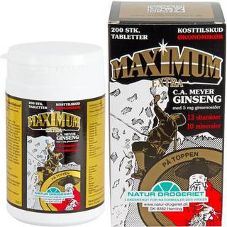 Natur Drogeriet Maximum Med Ginseng (200 tabletter)