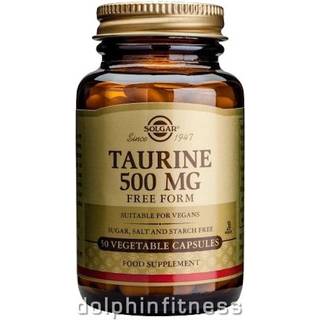 Solgar Taurine - 500 mg - 50 Kapsler