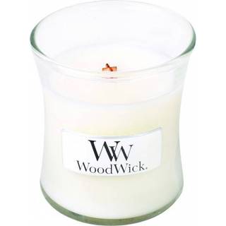 WoodWick Rumdufte Duftende stearinlys White Tea & Jasmine Mini Jar 85 g (835,00 kr / 1 kg) - 85 g