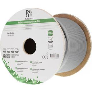 Deltaco Bulkkabel 100 M Hvid Ingen Cat7 100m. Hvid