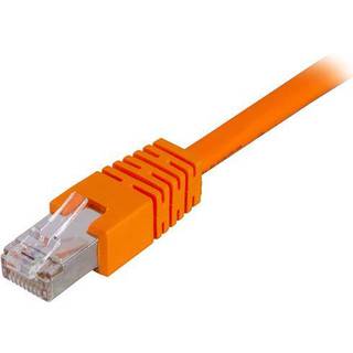 DELTACO FTP Cat.6 patch cable 5m, orange